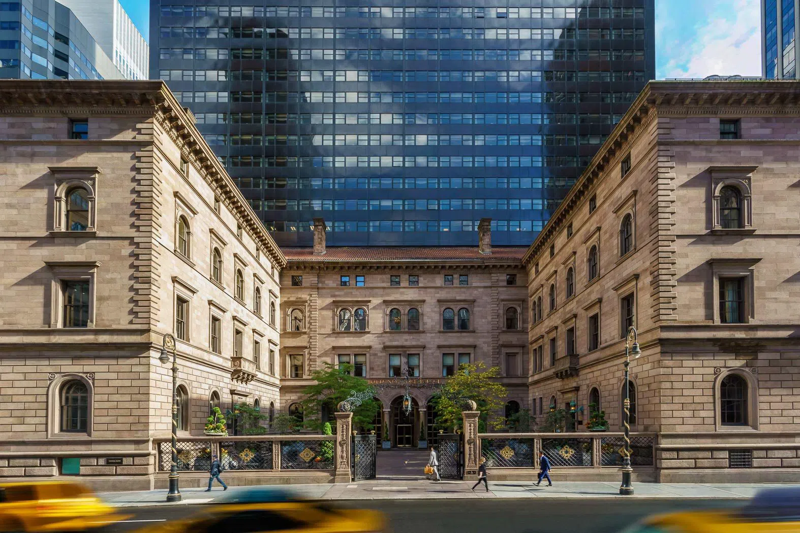 Lotte New York Palace — Villard Courtyard tree, New York