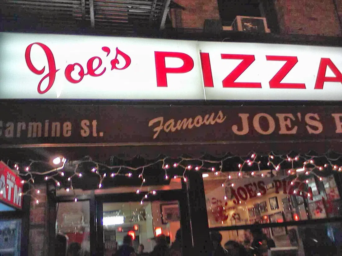 Joe's Pizza (Carmine Street), Nova York